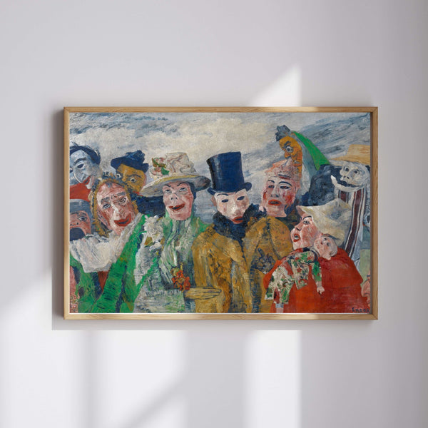 James Ensor - Entrika fine art baskı