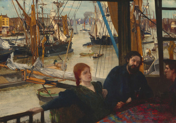 James McNeill Whistler - Wapping Tablo