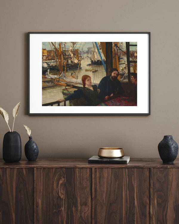 James McNeill Whistler - Wapping Çerçeve