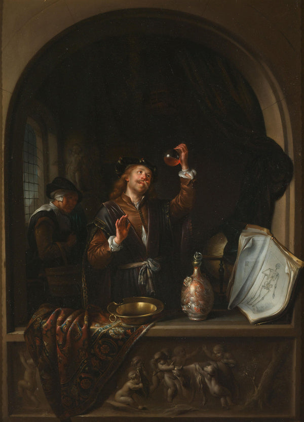 Jan Adriaensz. van Staveren - Doktor tablo
