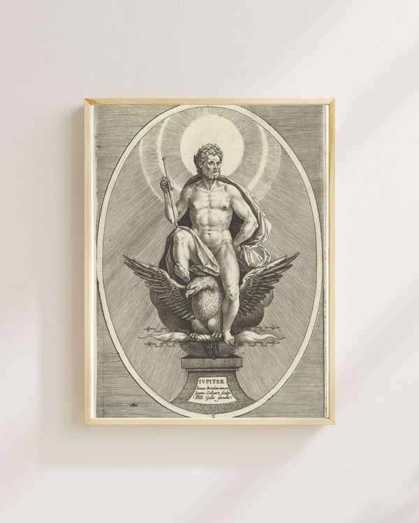 Jan Collaert - Jüpiter fine art baskı