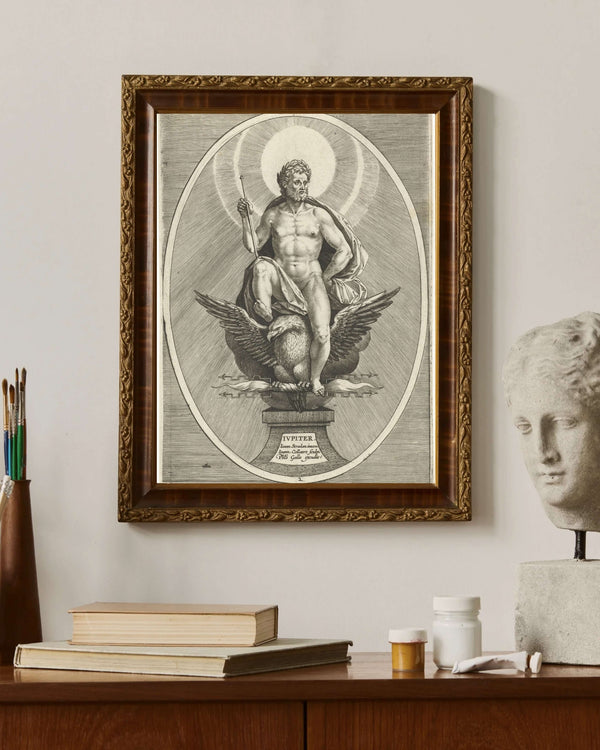 Jan Collaert - Jüpiter fine art baskı