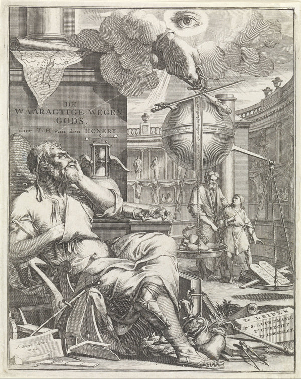 Jan Goeree - Tanrı’nın Kudretinin Alegorisi Tablo