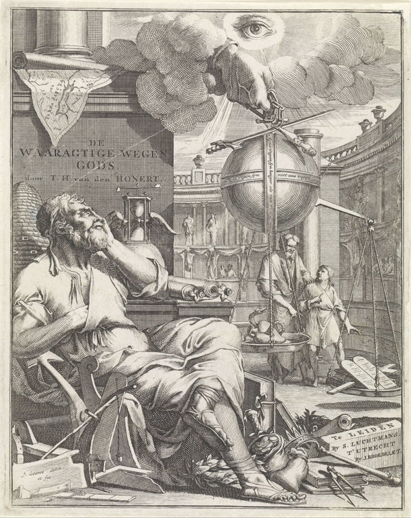 Jan Goeree - Tanrı’nın Kudretinin Alegorisi Tablo