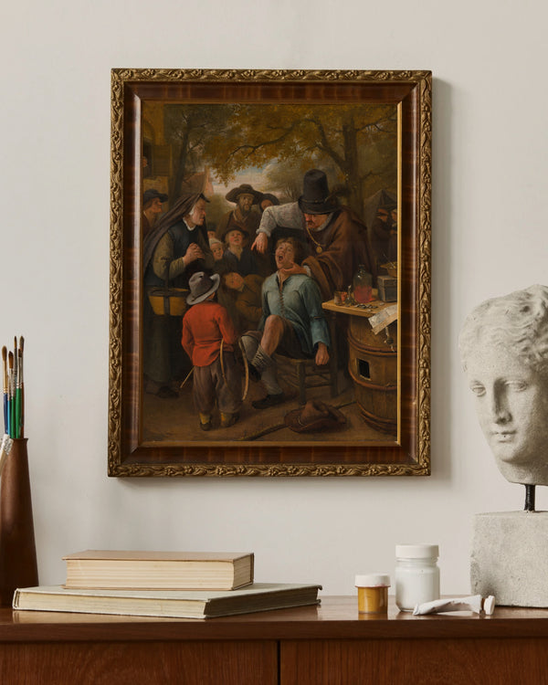 Jan Havicksz. Steen - Diş Çeken Adam