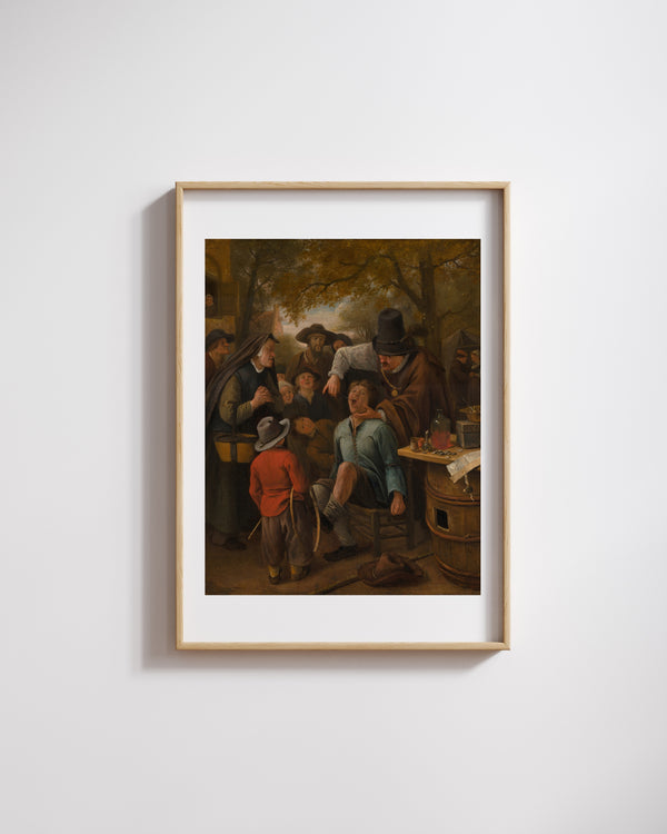 Jan Havicksz. Steen - Diş Çeken Adam