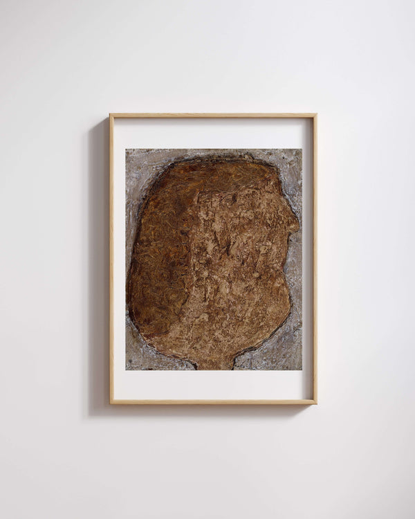 Jean Dubuffet - Esmer Kadın Fine Art Baskı