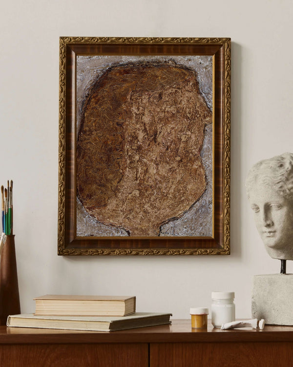 Jean Dubuffet - Esmer Kadın Fine Art Baskı