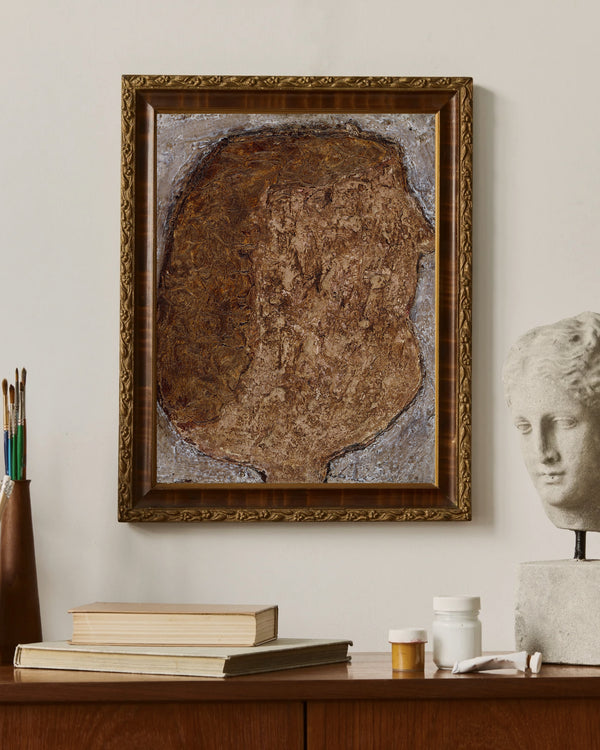 Jean Dubuffet - Esmer Kadın Fine Art Baskı