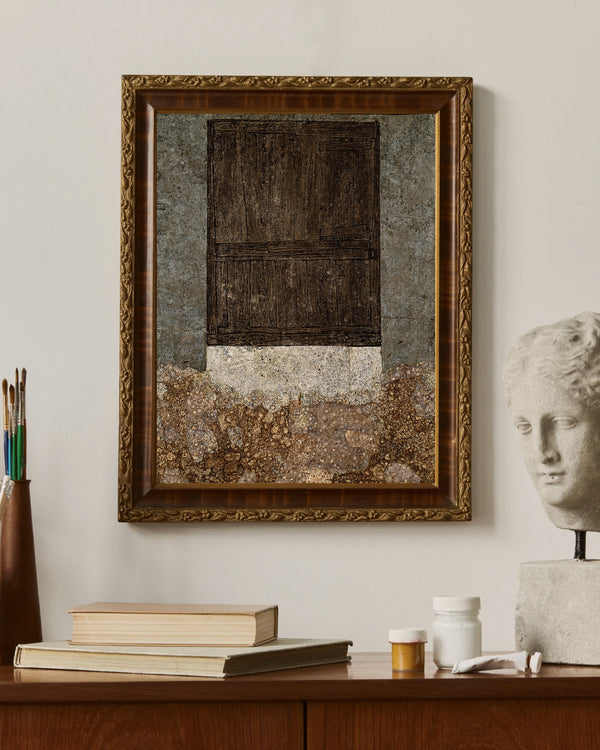 Jean Dubuffet - Ayrık Otu ile Kapı Çerçeve