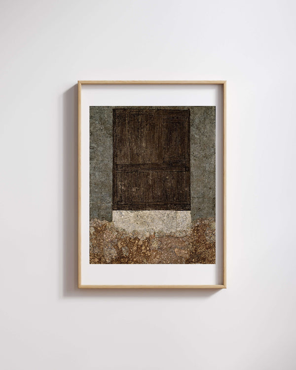 Jean Dubuffet - Ayrık Otu ile Kapı Fine Art Baskı