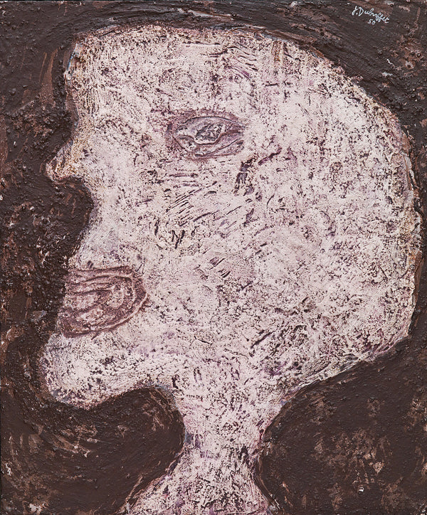 Jean Dubuffet - Asker Lucien Geominne’nin Portresi Tablo
