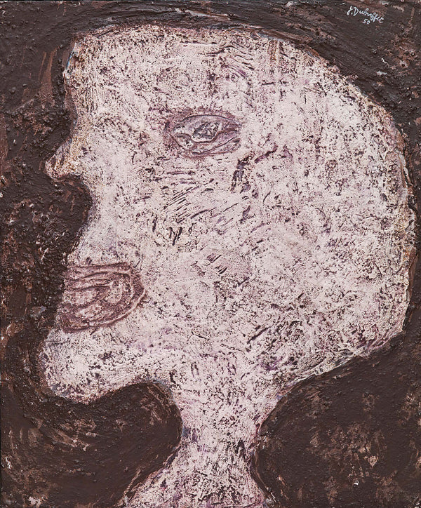 Jean Dubuffet - Asker Lucien Geominne’nin Portresi Tablo