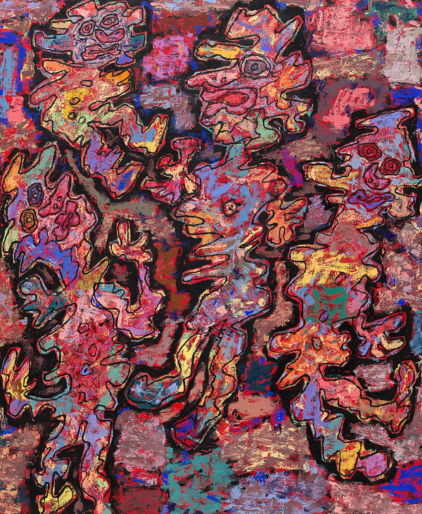 Jean Dubuffet - Uğurlu An Tablo