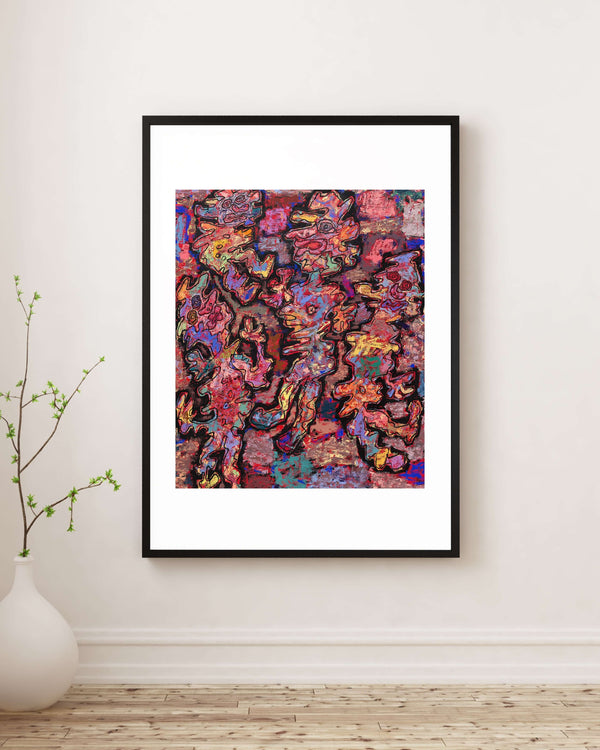 Jean Dubuffet - Uğurlu An Çerçeve