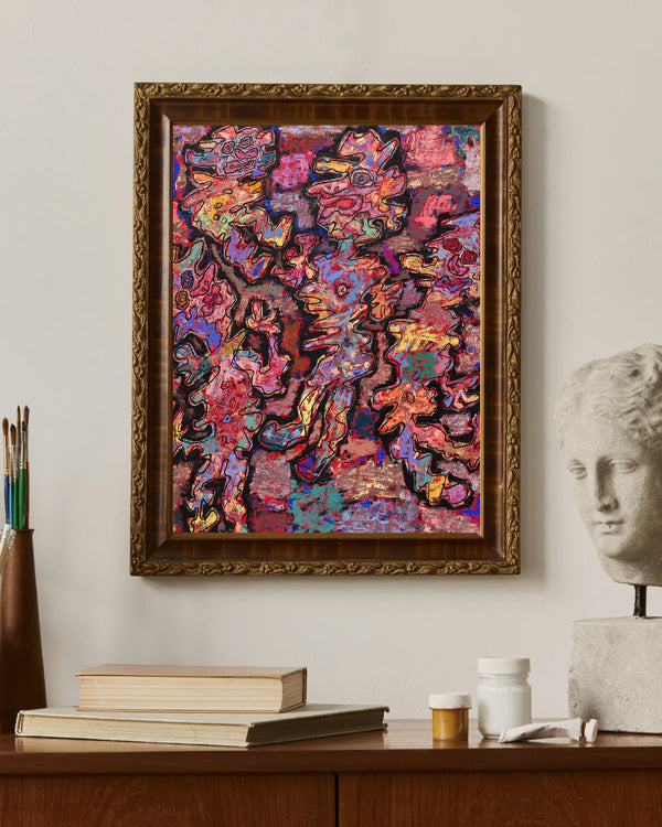 Jean Dubuffet - Uğurlu An Fine Art Baskı