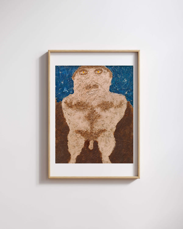 Jean Dubuffet - İktidar İradesi Fine Art Baskı