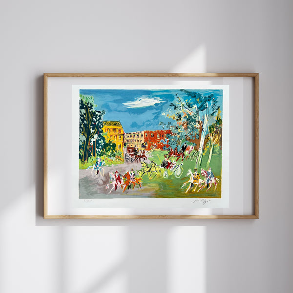Jean Dufy - Gezinti fine art baskı