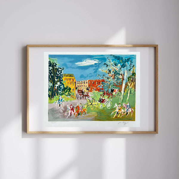 Jean Dufy - Gezinti fine art baskı