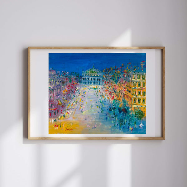 Jean Dufy - Şehir fine art baskı