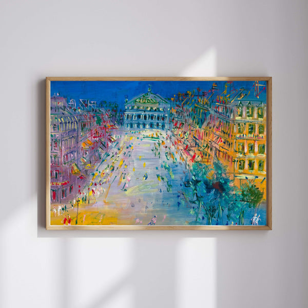 Jean Dufy - Şehir fine art baskı