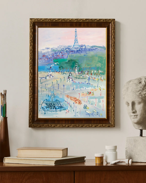 Jean Dufy - Concorde Meydanı'ndan Eyfel Kulesi