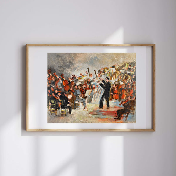 Jean Dufy - Senfoni Orkestrası fine art baskı