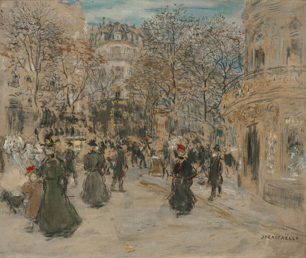 Jean François Raffaëlli - Bulvar Tablo