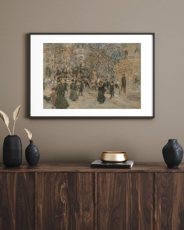 Jean François Raffaëlli - Bulvar Çerçeve