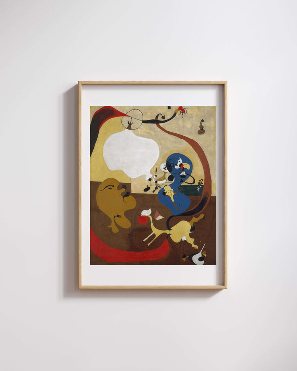 Joan Miró - Hollanda İç Mekânı II Fine Art Baskı