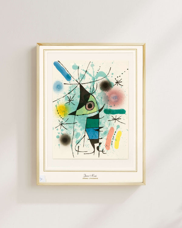 Joan Miró - İsimsiz Kompozisyon II Fine Art Baskı