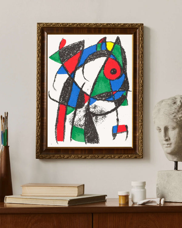 Joan Miró - Lithographes I Fine Art Baskı
