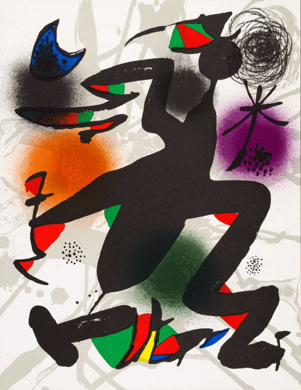 Joan Miró - Lithographes II Fine Art Baskı