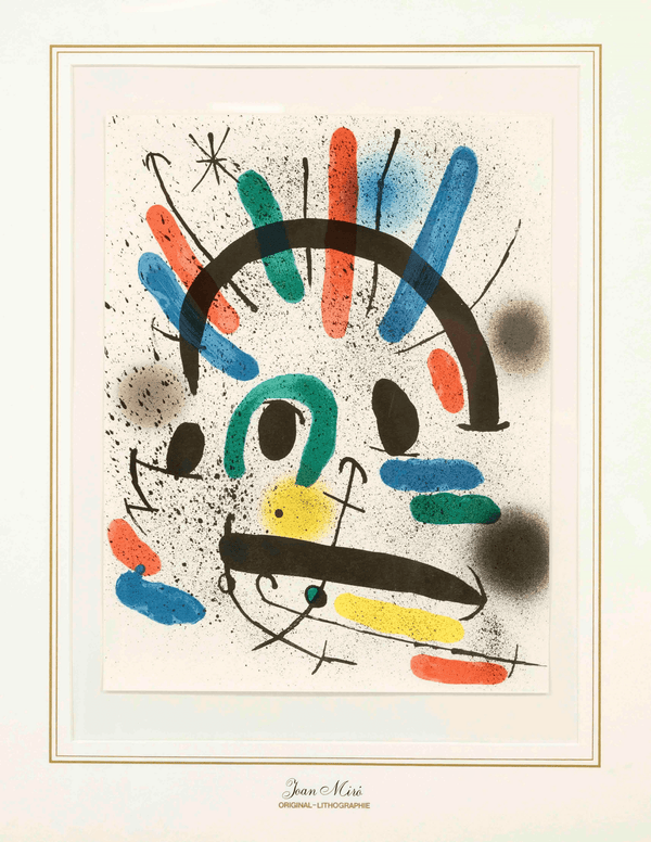 Joan Miró - Kompozisyon III Fine Art Baskı