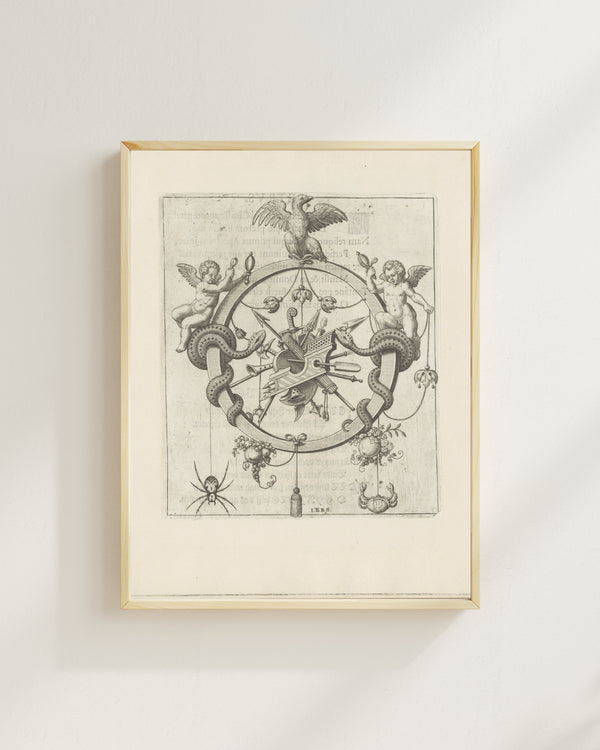 Johann Theodor de Bry - Ey Rab fine art baskı