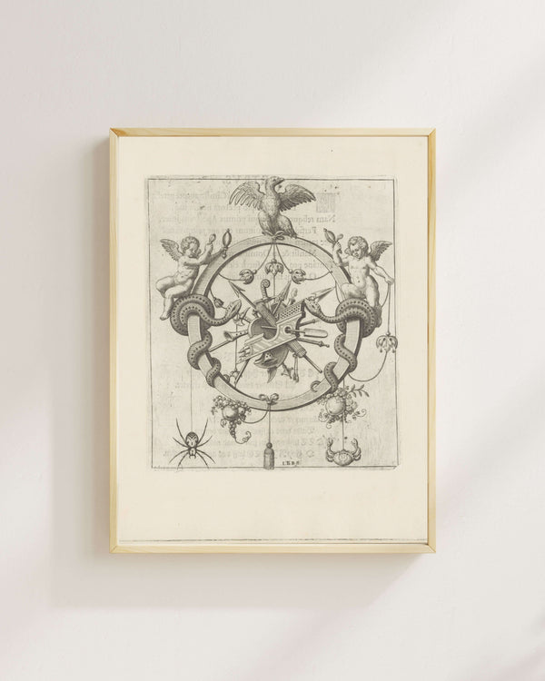 Johann Theodor de Bry - Ey Rab fine art baskı