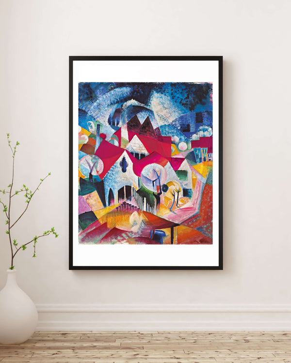 Johannes Itten - İlkbaharda Evler Grubu