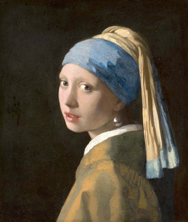 Johannes Vermeer - İnci Küpeli Kız Tablo