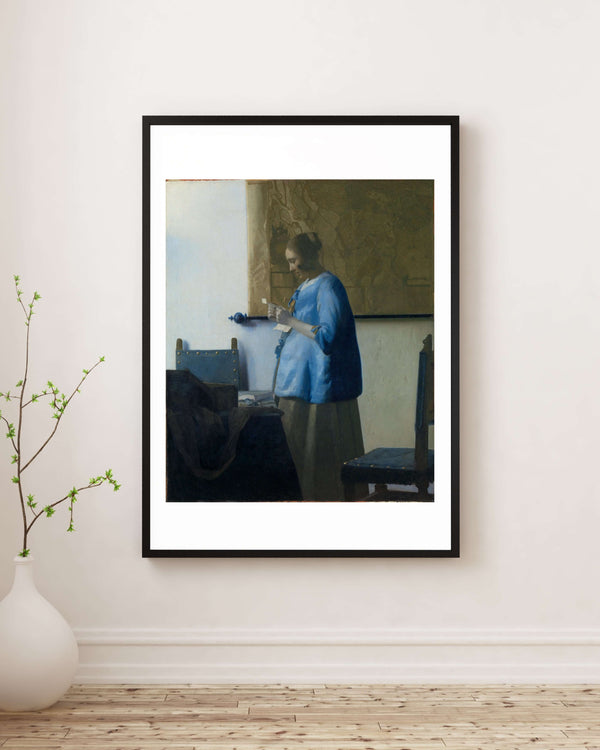 Johannes Vermeer - Woman Reading a Letter