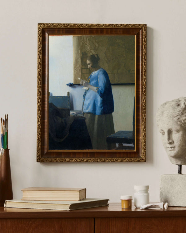 Johannes Vermeer - Woman Reading a Letter