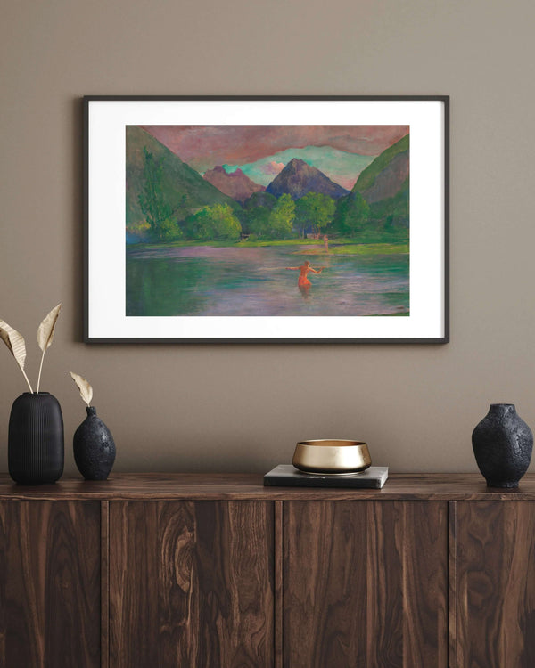 John La Farge - Tautira Nehri Girişi Çerçeve