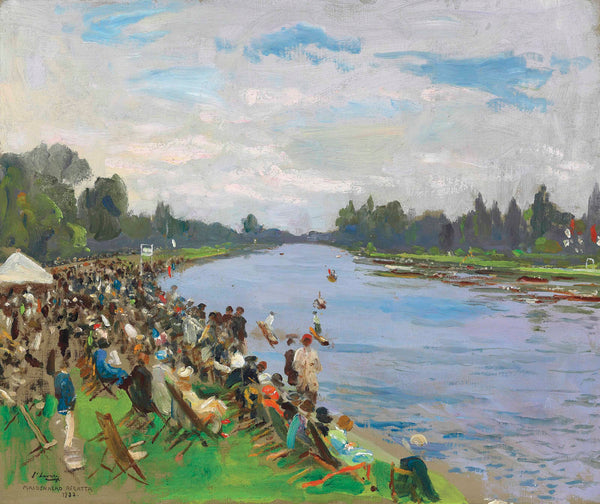 John Lavery - Maidenhead Regattası Fine Art Baskı