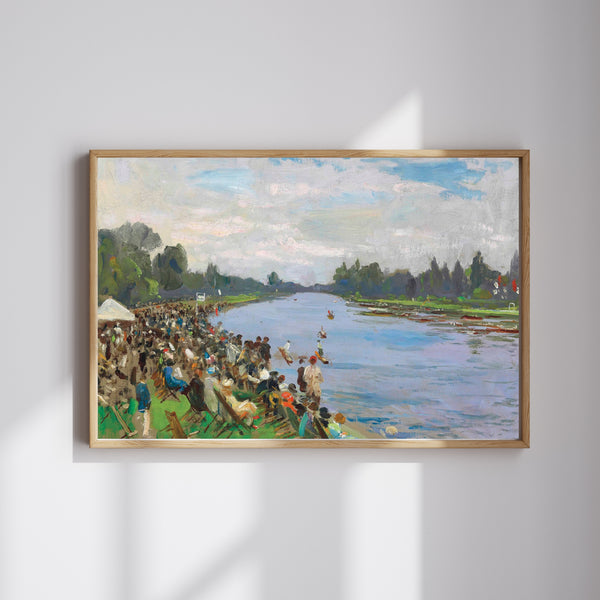 John Lavery - Maidenhead Regattası Fine Art Baskı
