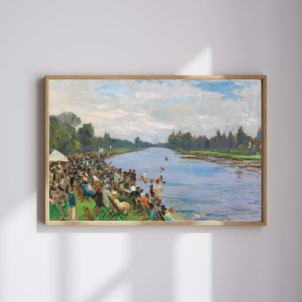 John Lavery - Maidenhead Regattası Fine Art Baskı