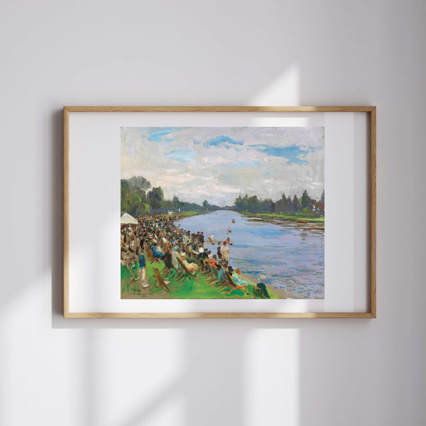John Lavery - Maidenhead Regattası Fine Art Baskı