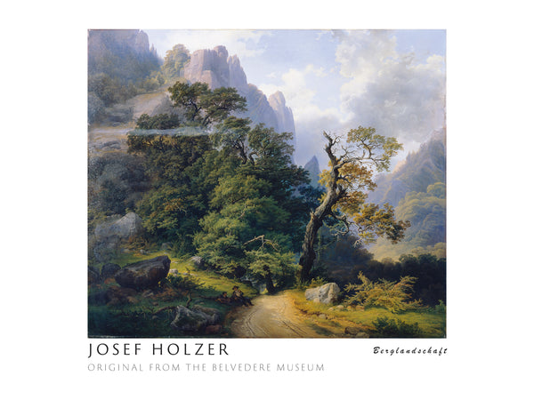 Josef Holzer-Dağ Manzarası