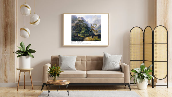 Josef Holzer-Dağ Manzarası