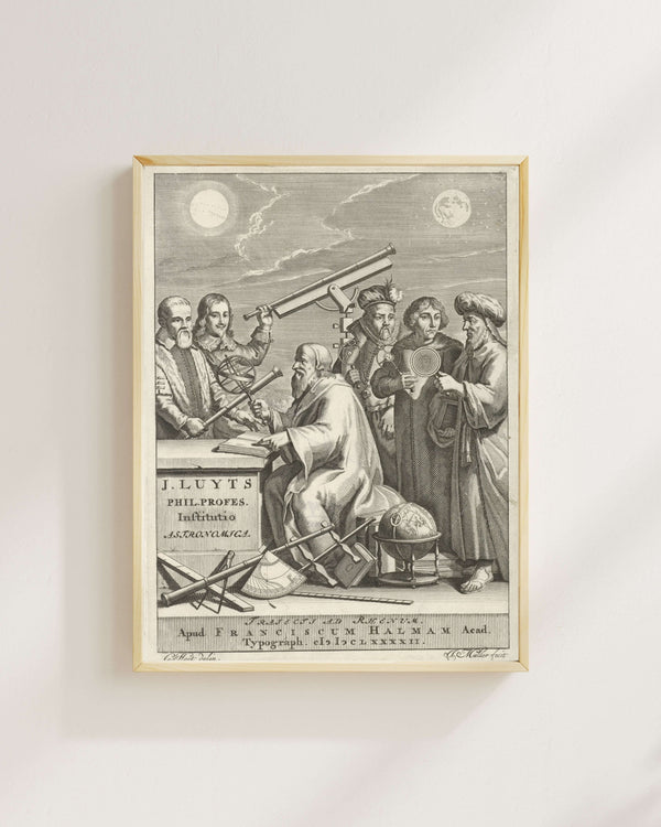 Joseph Mulder - Astronomi Eğitimi fine art baskı