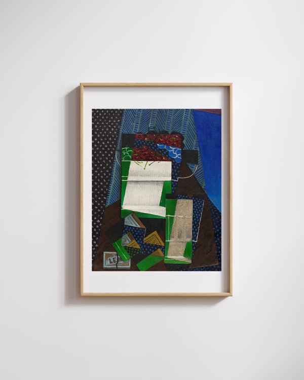 Juan Gris - Kirazlar Fine Art Baskı