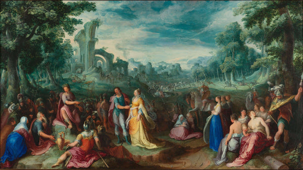 Karel van Mander - Scipio’nun İffeti tablo